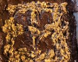 A picture of step 6 of Chocolate almond butter brownies - vegan.