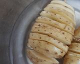 A picture of step 3 of Potato tornado.