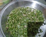 A picture of step 2 of Methi Paratha.