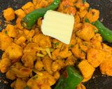 A picture of step 7 of Tawa chicken.