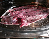 Foto del paso 6 de la receta: Jurel de cola rosada con manto de gambas y almejas