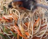 A picture of step 7 of Singaporian Rice.