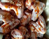 A picture of step 2 of My Hot Chilli Peppered Chicken Wings 😀.