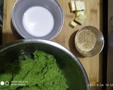 A picture of step 5 of Spinach corn pea cheese baked balls.