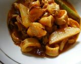 Foto langkah ke 3 dari resep Gulai cumi-cumi.
