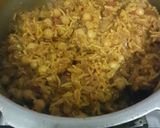 A picture of step 8 of Chole Pulao.