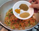 A picture of step 4 of Pav Bahji.
