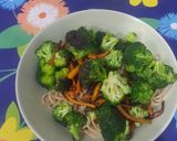 Foto del paso 3 de la receta: Espaguetis con brócoli y zanahoria