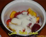 صورة لخطوة 2 من وصفة من تجهيزات رمضان عصير الخوخ