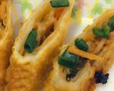 A picture of step 9 of Cheesy spring rolls.