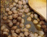 A picture of step 13 of Chana Gravy.