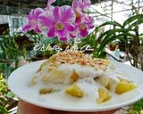Hình bước làm 3 của món Bánh chuối hấp nước cốt dừa