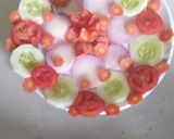 A picture of step 3 of Salad dish with vegetables.