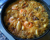 Foto del paso 3 de la receta: Arroz con setas, langostinos y chipirones