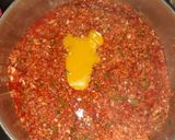 A picture of step 4 of Chilli pickle.