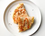Foto langkah ke 10 dari resep Egg folded tortilla 364 kcal | menu diet.