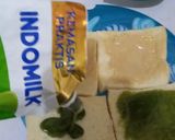 Foto langkah ke 1 dari resep Toast Peanut Matcha🍞🥜🌱.