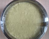 Foto langkah ke 4 dari resep Belgian Waffle Matcha.