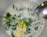 Foto langkah ke 3 dari resep Bobor Bayam Jagung.