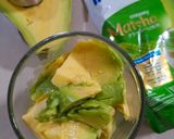 Foto langkah ke 2 dari resep Alpukat Kocok Matcha.