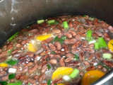 Sup daging kacang merah