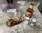 A picture of step 2 of Grilled Teriyaki Wings Cook or Freeze ready.
