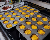 A picture of step 4 of Bacon Cheeseburger Bites.