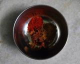 A picture of step 1 of Dahi thikhari (kathiyawadi).