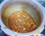 A picture of step 1 of Paneer biryani rice 🍚 😋.