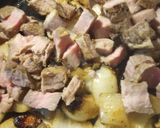 A picture of step 6 of N. Y. Strip and Potato Salad.