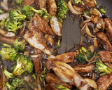 A picture of step 4 of Easy beef & broccoli.