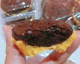 Foto langkah ke 8 dari resep Pie brownies shiny crust chocolatos legit moist.