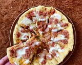 Foto langkah ke 4 dari resep Pizza Teflon.