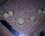 A picture of step 4 of Cinnamon roll.