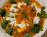 A picture of step 8 of Motor paneer greavy masala.