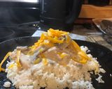 A picture of step 7 of Chicken and Rice with Mushroom Sauce.