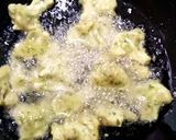 A picture of step 4 of Cauliflower fritters.