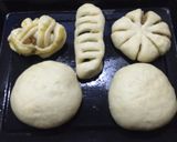 Foto langkah ke 8 dari resep Roti Sobek / Roti Manis / Burger Bun resep anti gagal! cepat kalis.