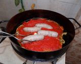 Foto del paso 9 de la receta: Chorizos a la pomarola al disco