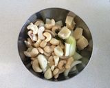 A picture of step 1 of Basic Makhani Gravy.