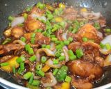 A picture of step 9 of Egg Manchurian.