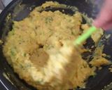 A picture of step 9 of Maharashtrian Pithala.