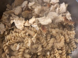 Ensalada de pasta seca con pollo 🍗🥗