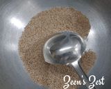 A picture of step 1 of Little Millet Kheer.