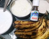 A picture of step 1 of Banana icecream.