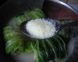 Foto langkah ke 4 dari resep Lodeh sawi gulung.