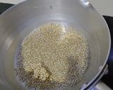 A picture of step 1 of Quinoa Salad with Fruit and Nuts.