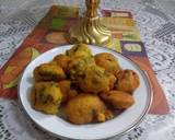 Rava & spinach fritters recipe step 4 photo