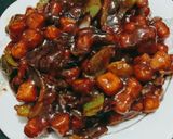 A picture of step 5 of Chili Paneer.