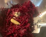 A picture of step 1 of Little millet beetroot tikki.